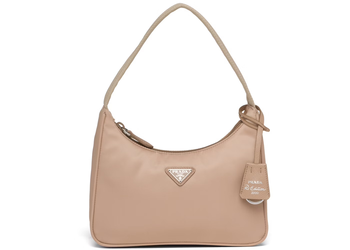 Prada Re-Edition 2000 Mini Bag Nylon Cameo Beige | StockX