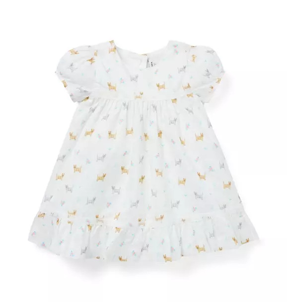 Baby Dog Friends Lace Trim Dress | Janie and Jack