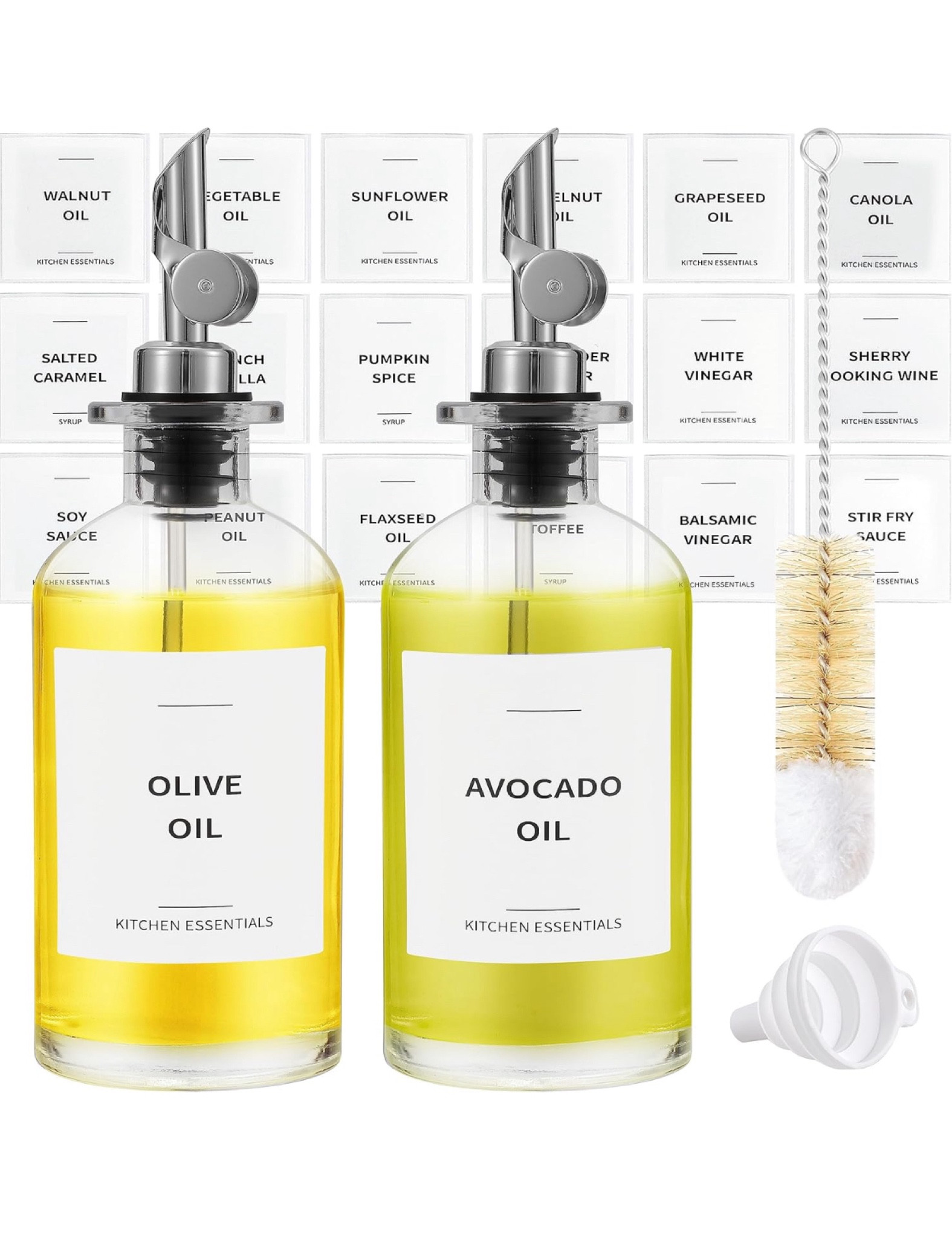 Here is a set that’s a kitchen must have! 

#KitchenEssentials #OilDispenser #OliveOil #AvocadoOil #AmazonFinds #PrimeDays