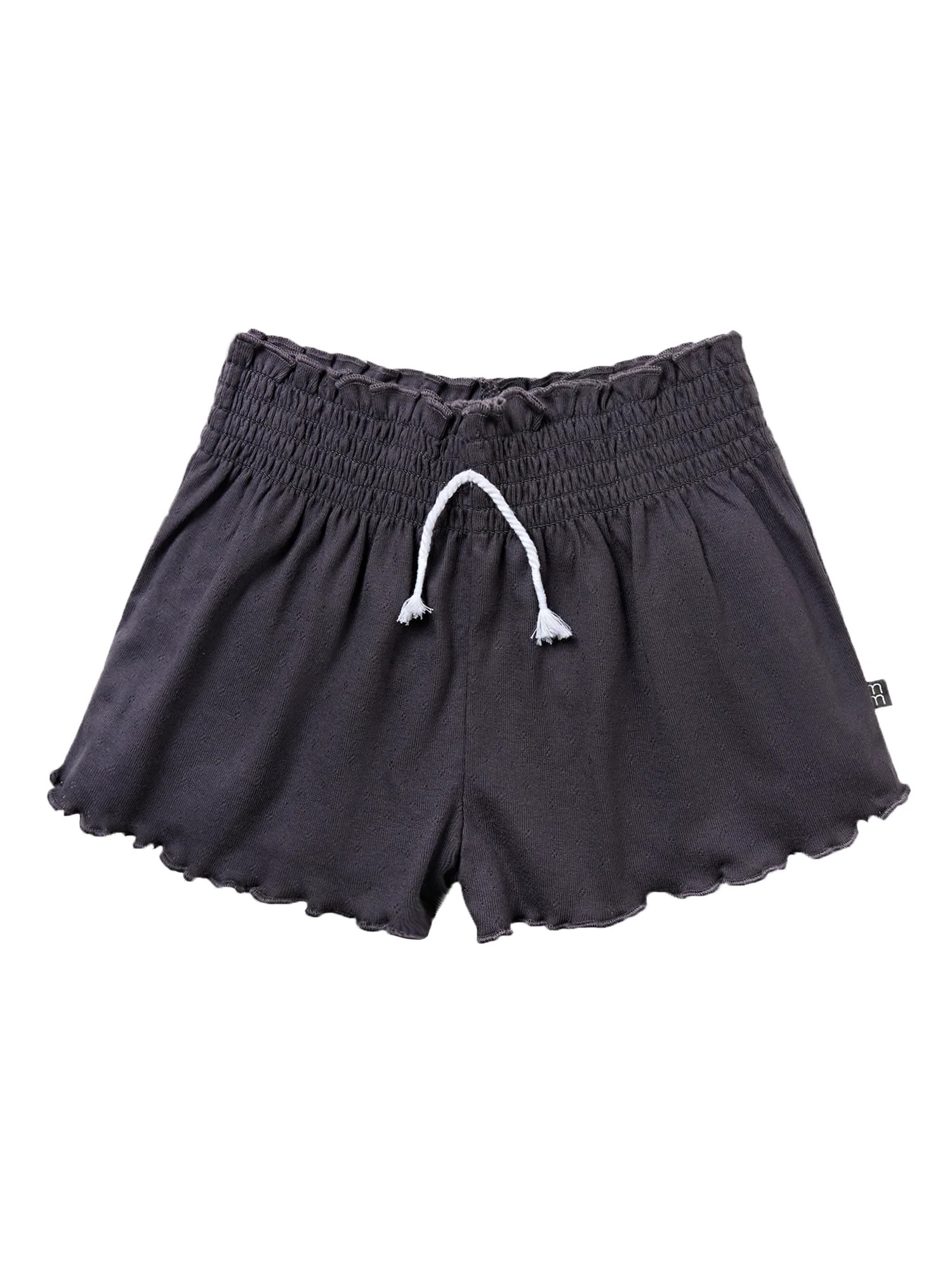 Modern Moments by Gerber Toddler Girl Organic Smocked Wide Leg Short, Sizes 12M-5TMM SMSHORT GREY... | Walmart (US)