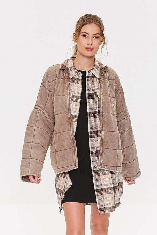 Quilted Zip-Up Jacket | Forever 21 (US)