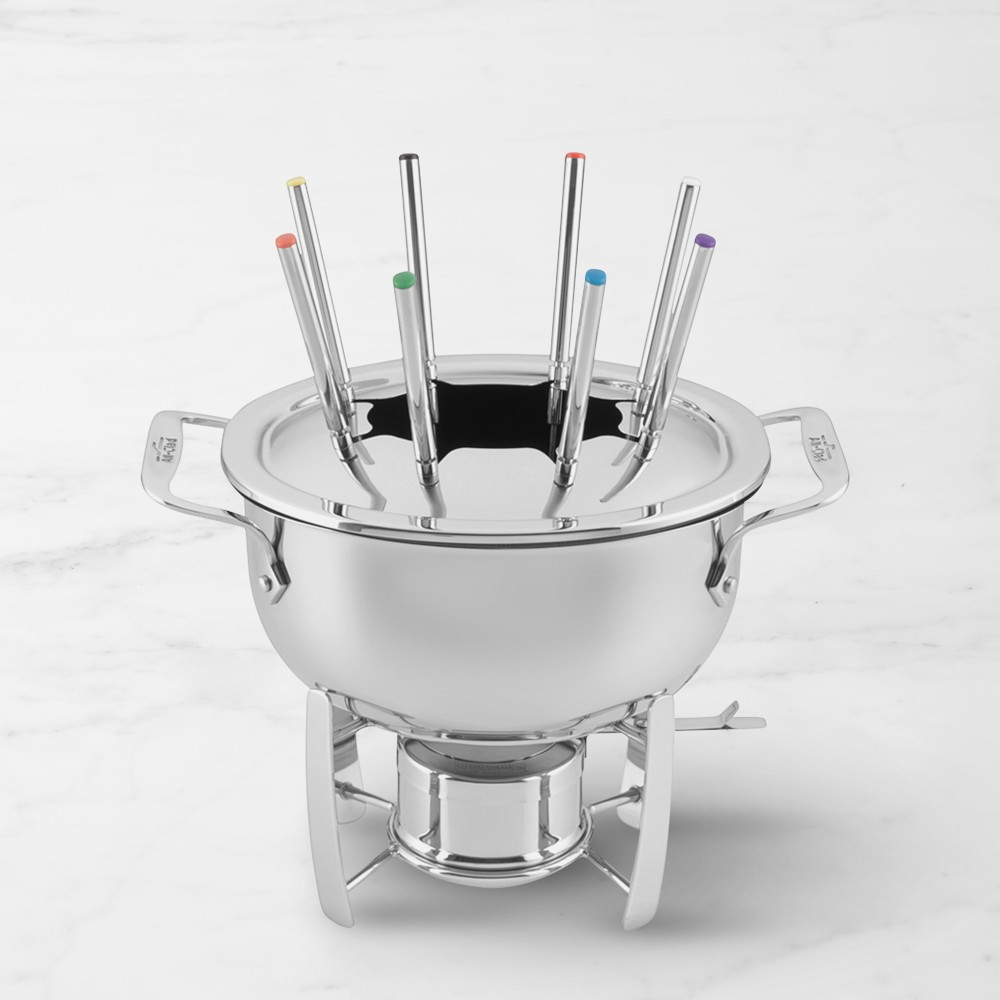 All-Clad Cast-Aluminum Fondue Pot, 3.5-Qt. | Williams-Sonoma