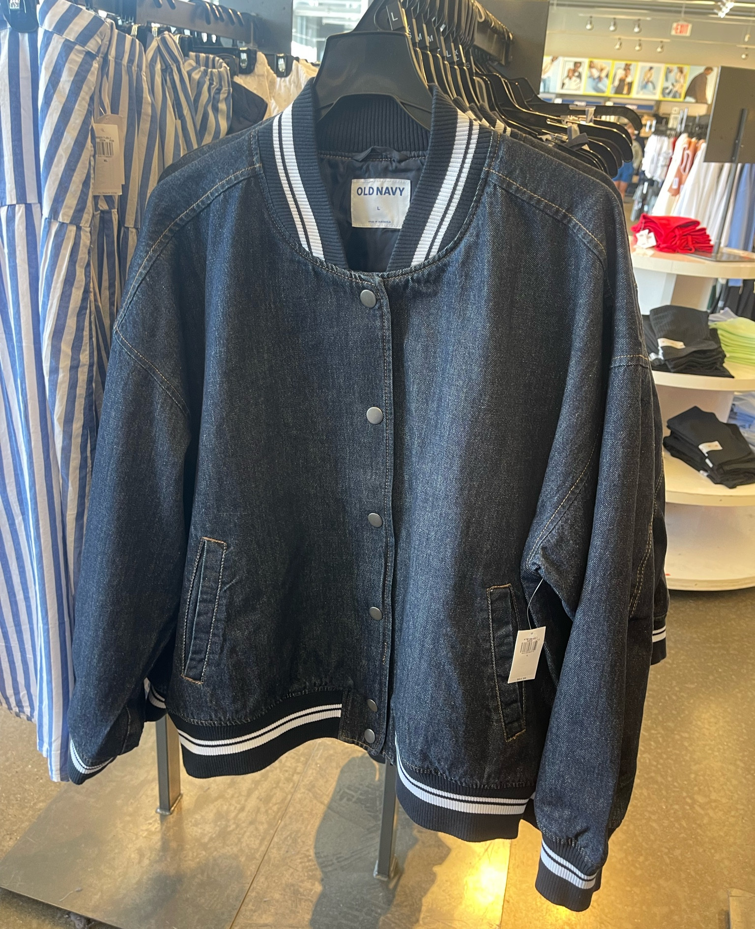 Denim jacket, jean jacket, varsity jacket, button down jacket

#LTKStyleTip #LTKSeasonal #LTKPlusSize