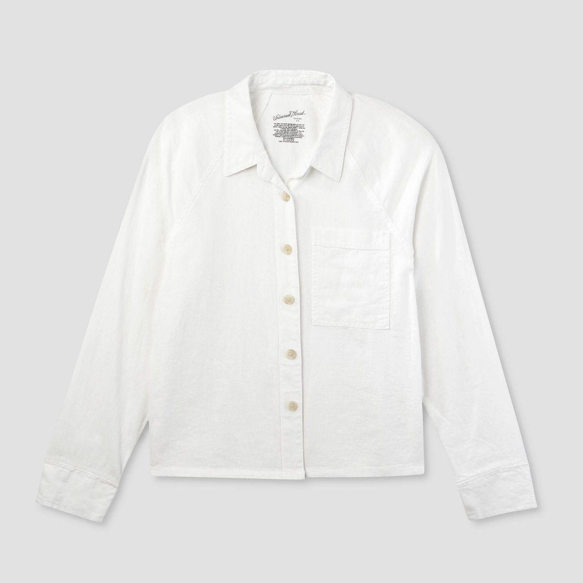 Women's Long Sleeve Adaptive Button-Down Shirt - Universal Thread™ | Target