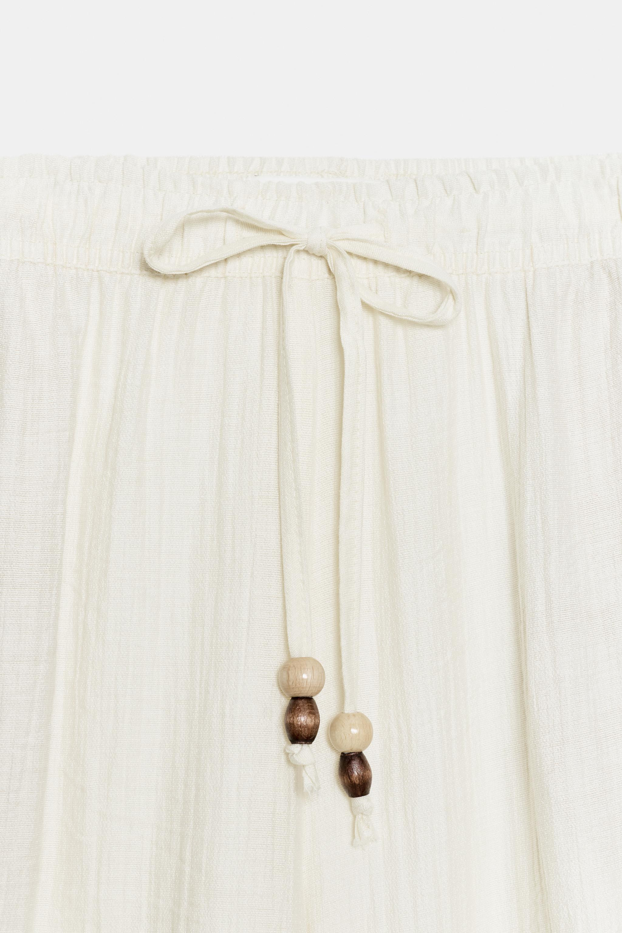 RUSTIC BARREL TROUSERS | Zara UK