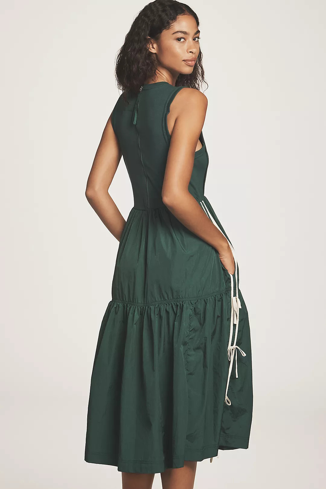Daily Practice Bowline Sleeveless Midi Dress | Anthropologie (US)