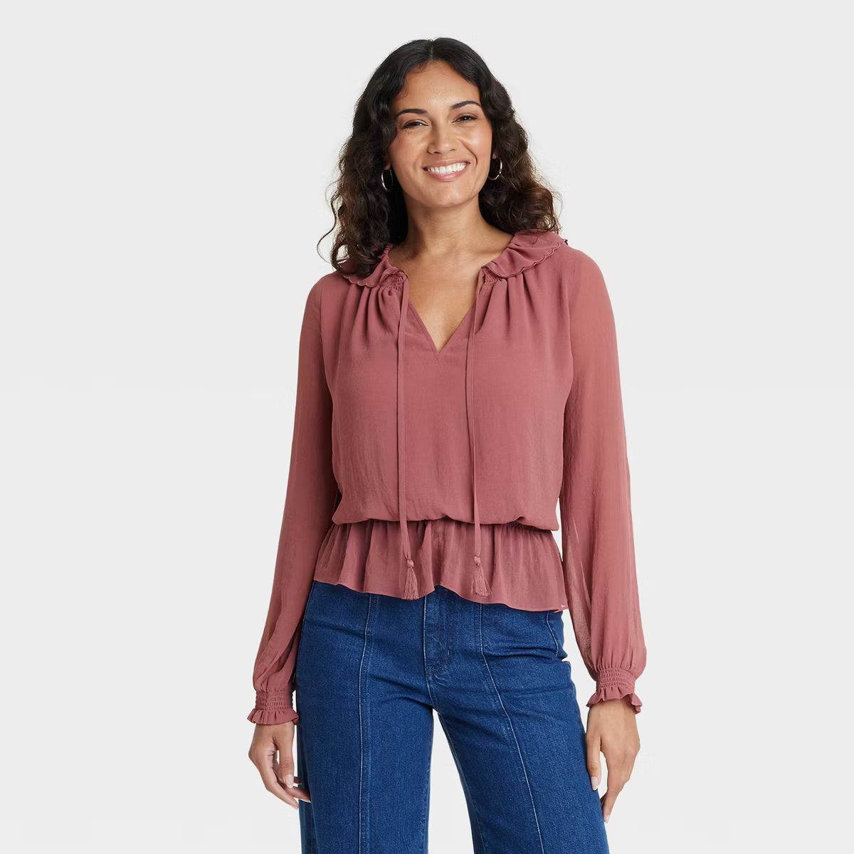 Women's Long Sleeve Blouse - Universal Thread™ | Target