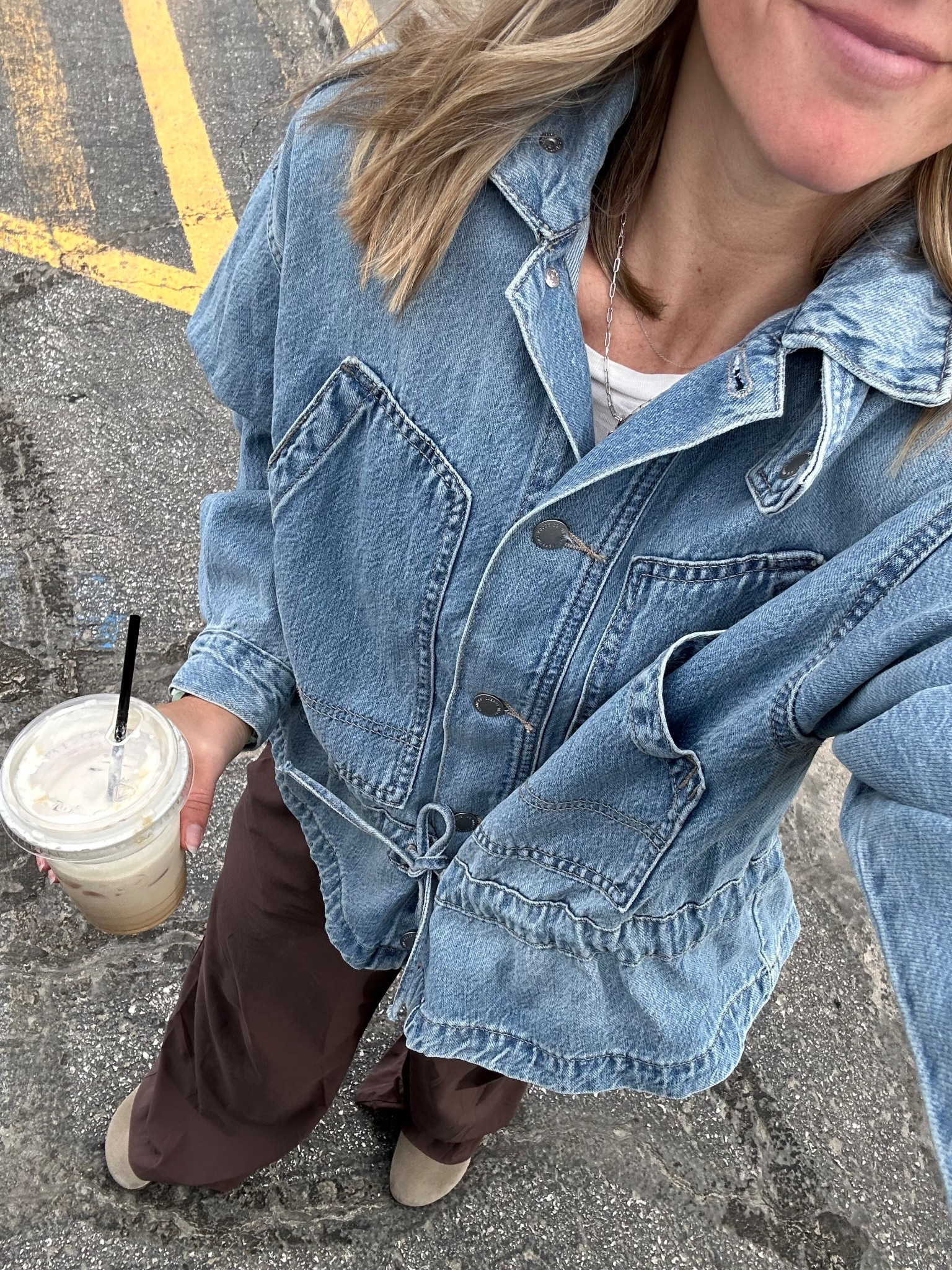 Small tee (white pointedly)
Small jacket
Small @Vuori US  Villa pants 

Easter egg hunt outfit! 

#LTKmomlife #LTKdayinmylife #LTKootd