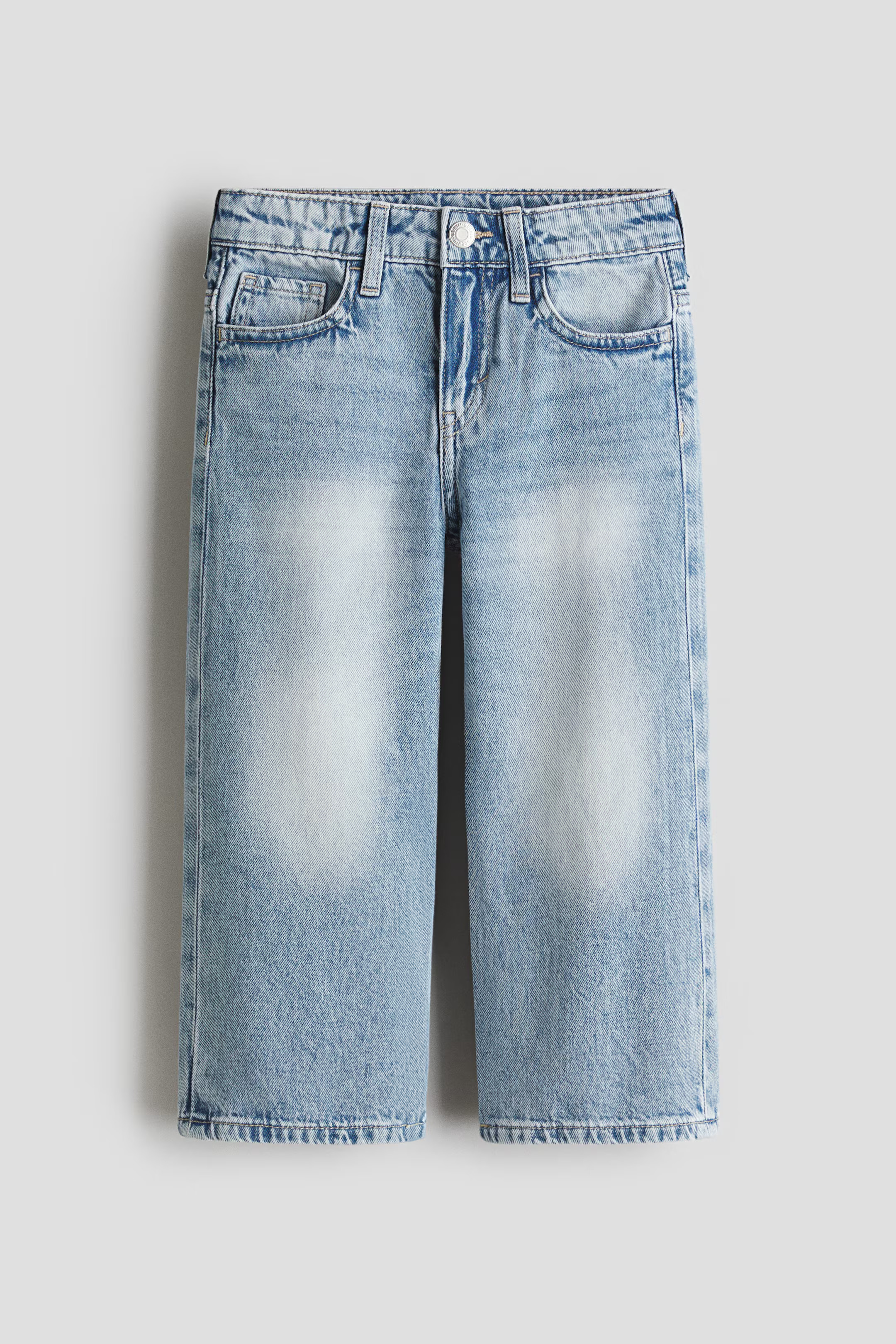 Baggy Fit Jeans - Denim blue - Kids | H&M US | H&M (US + CA)