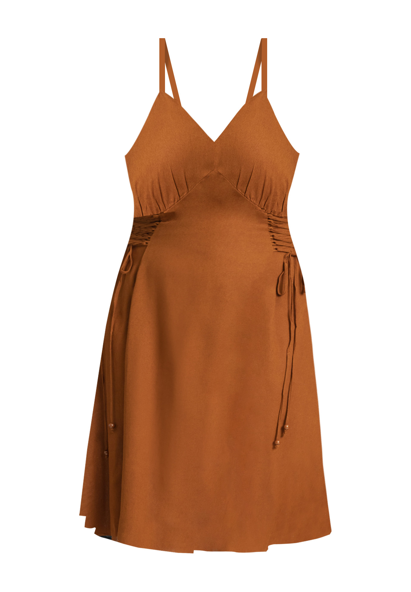 Lace Up Detail Dress | Eloquii