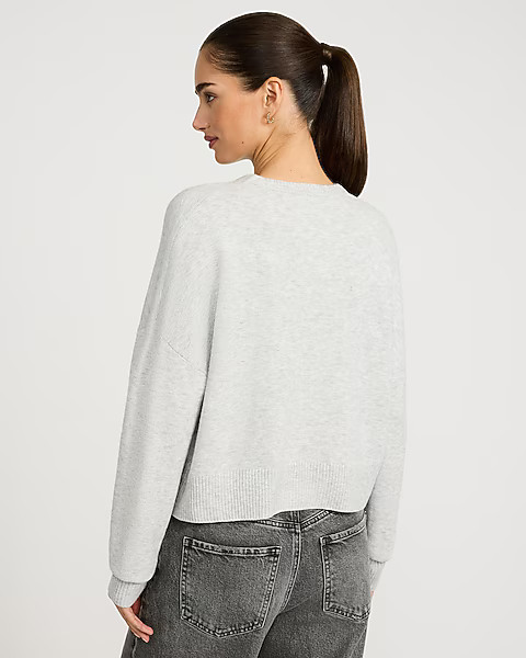 Ultrasoft Relaxed Crew Neck Sweater | Express