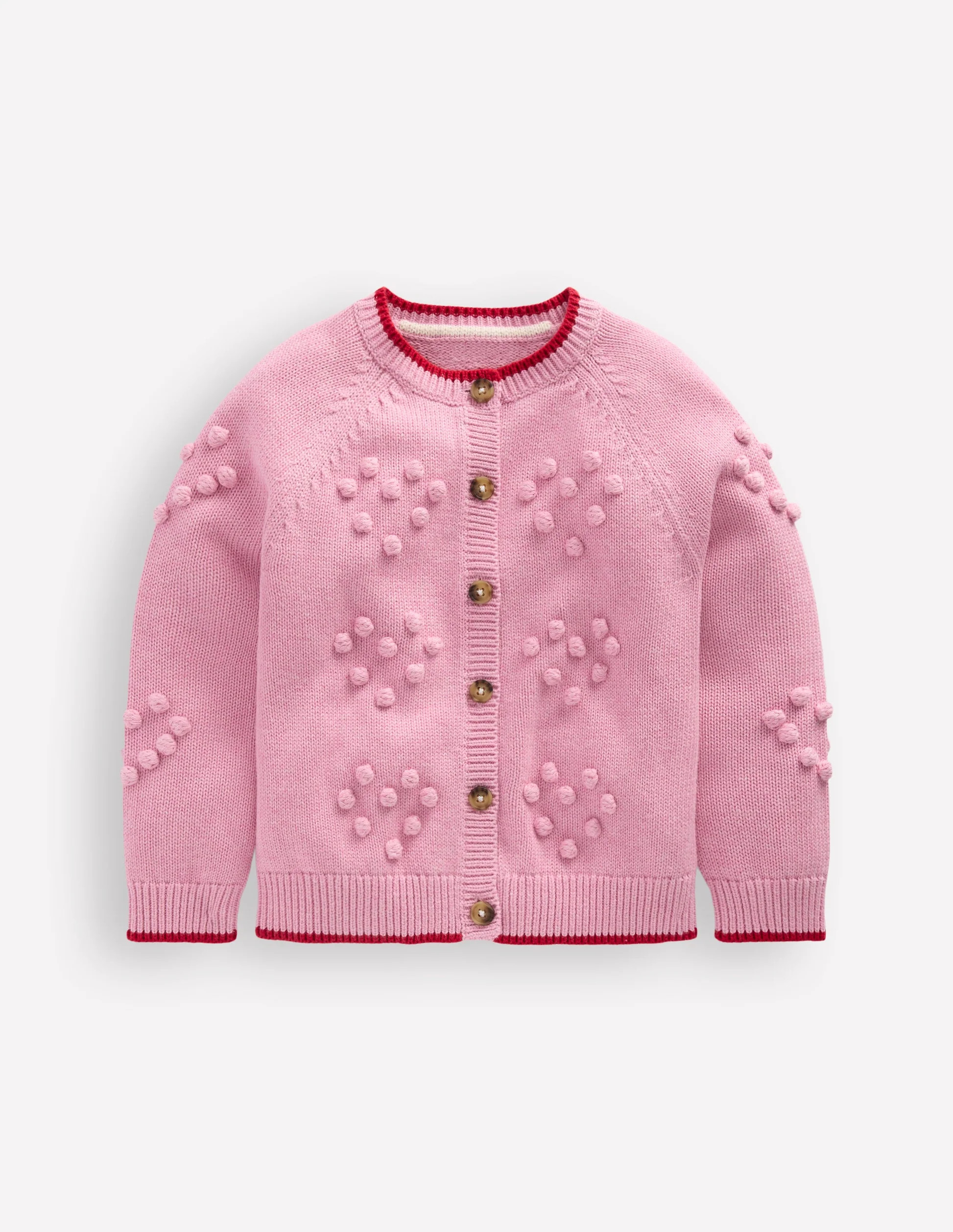 Pretty Bobble Cardigan-Formica Pink | Boden (US)