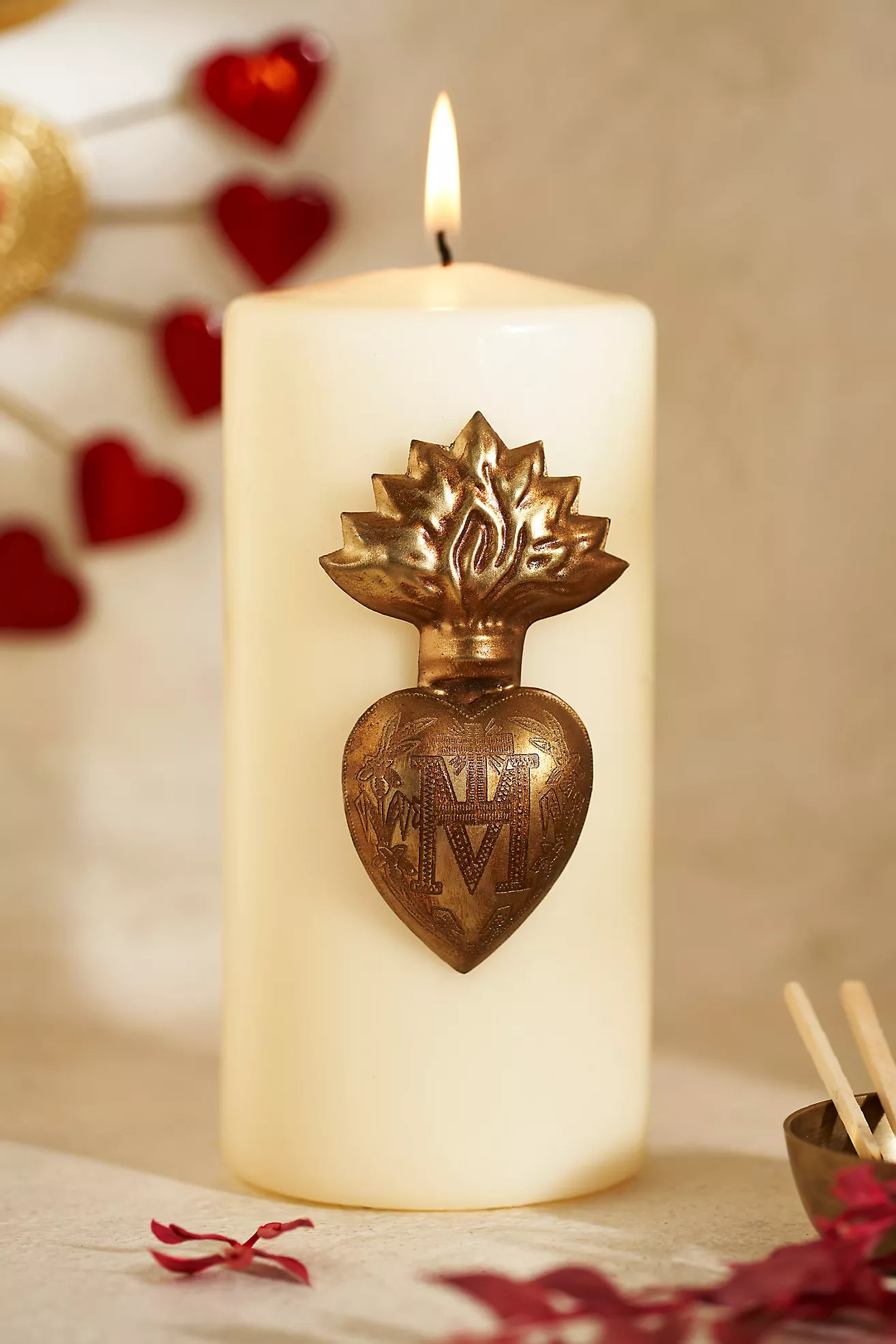 Heart Candle Pin | Anthropologie (US)
