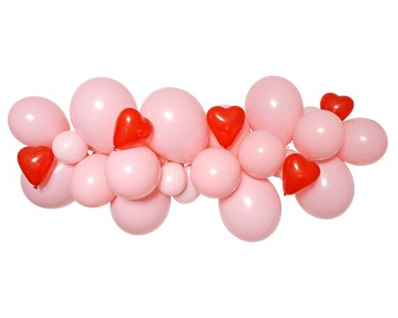 Valentine's Day Garland Kit Balloon Arch Valentines | Etsy | Etsy (US)