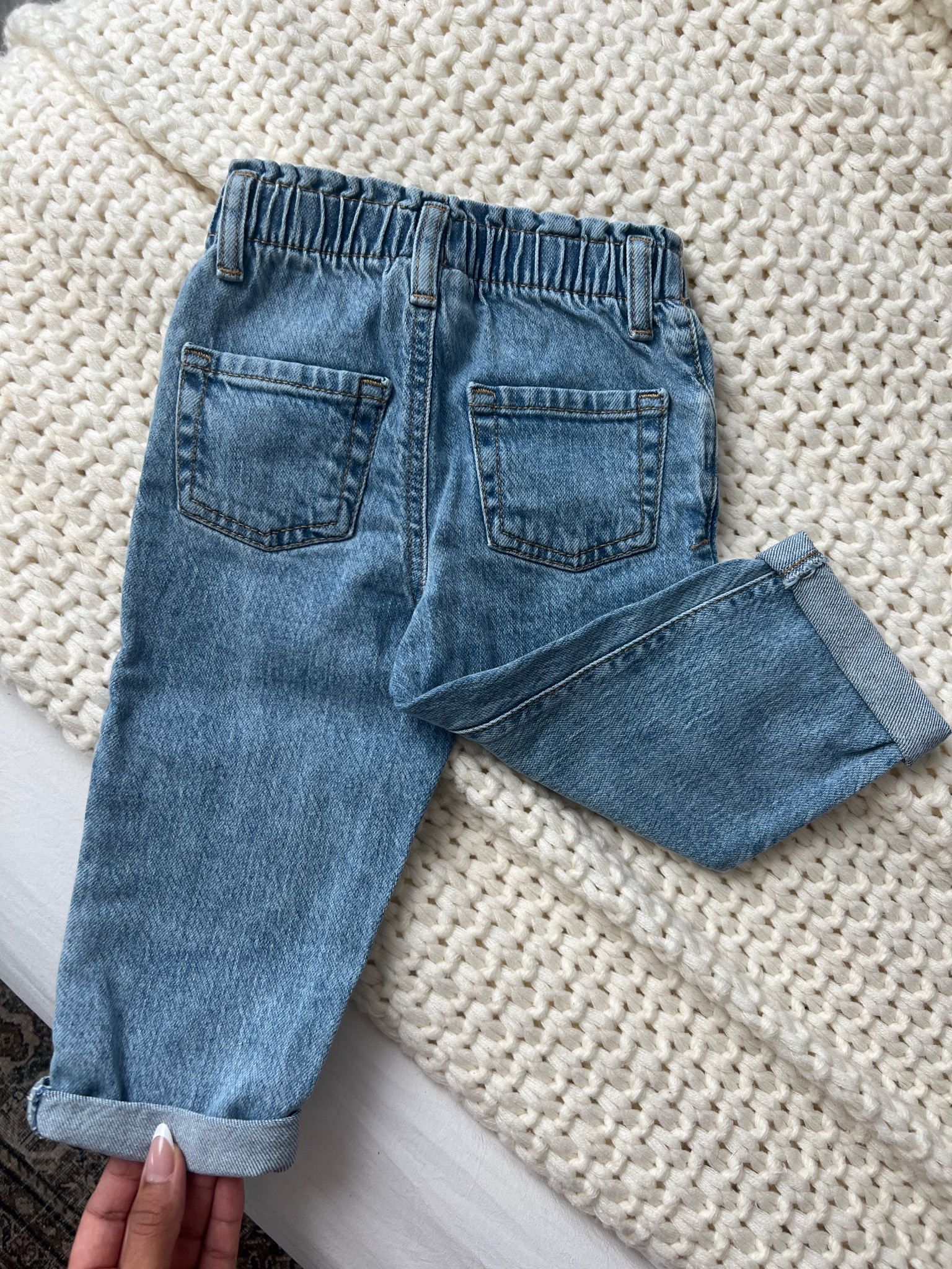 cutie toddler girl jeans! they’re a baggy fit with the perfect waistband 😍

#LTKKids #LTKBaby #LTKStyleTip