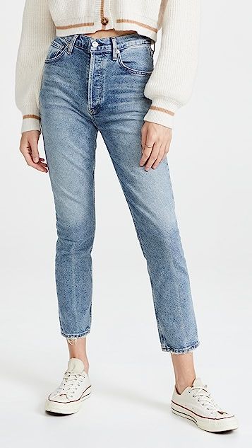 Jolene High Rise Straight Jeans | Shopbop