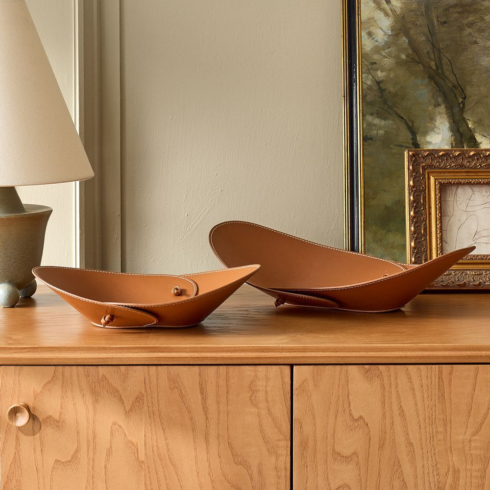 Pierce & Ward Leather Catchalls | West Elm (US)