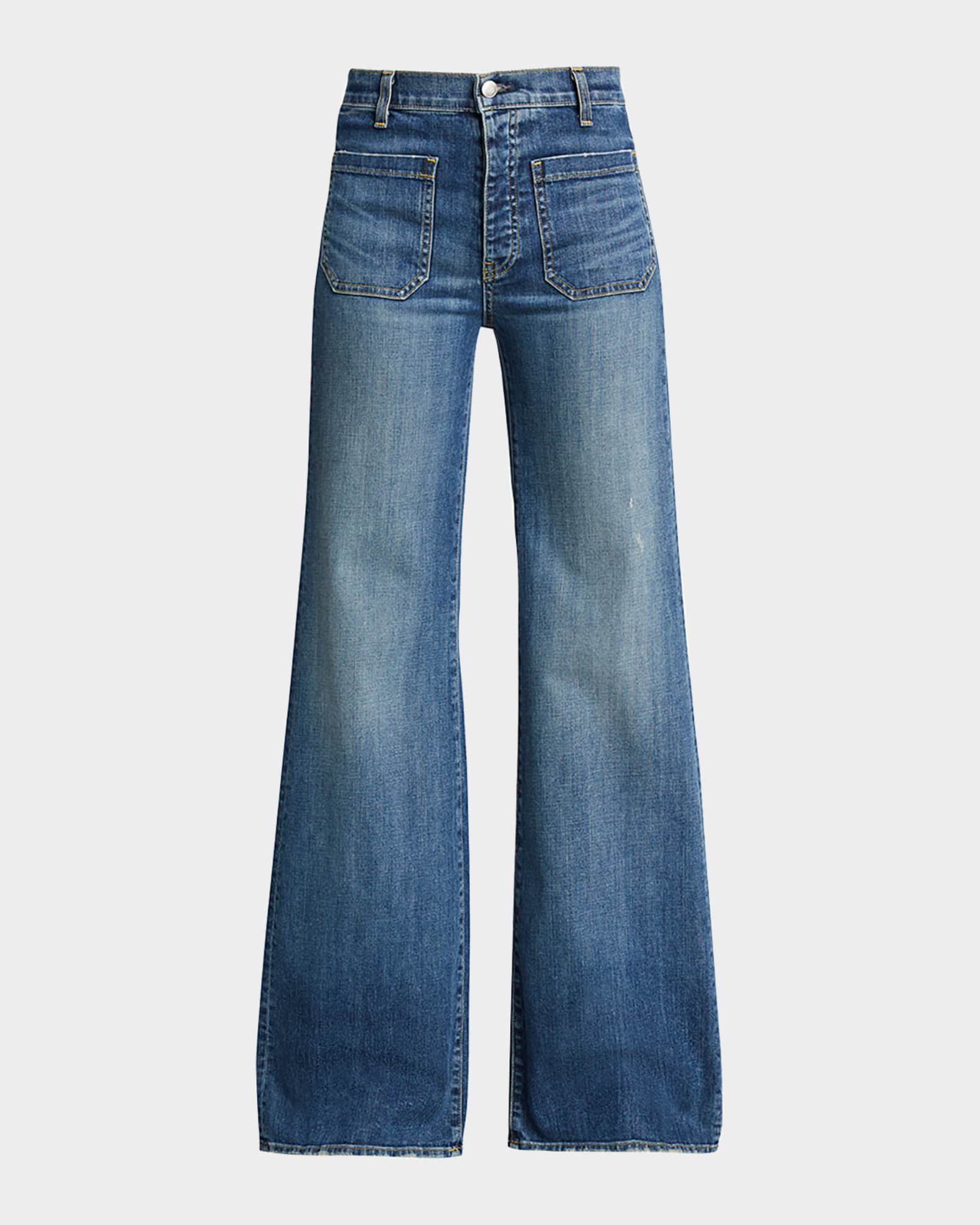 Florence Denim Flare Jeans | Neiman Marcus