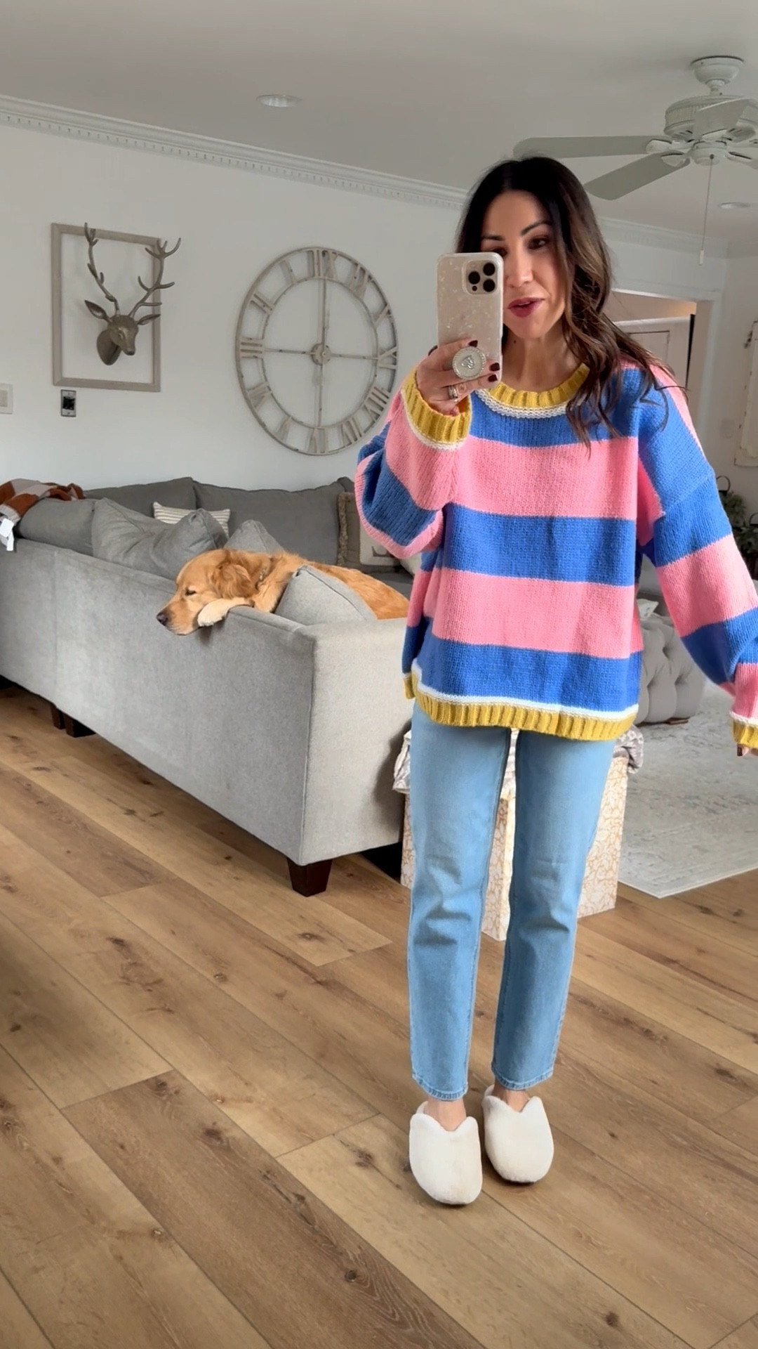 Striped sweater small, jeans 0 x-short. Shoes TTS. Amazon fashion.



#LTKSaleAlert #LTKOver40 #LTKFindsUnder50