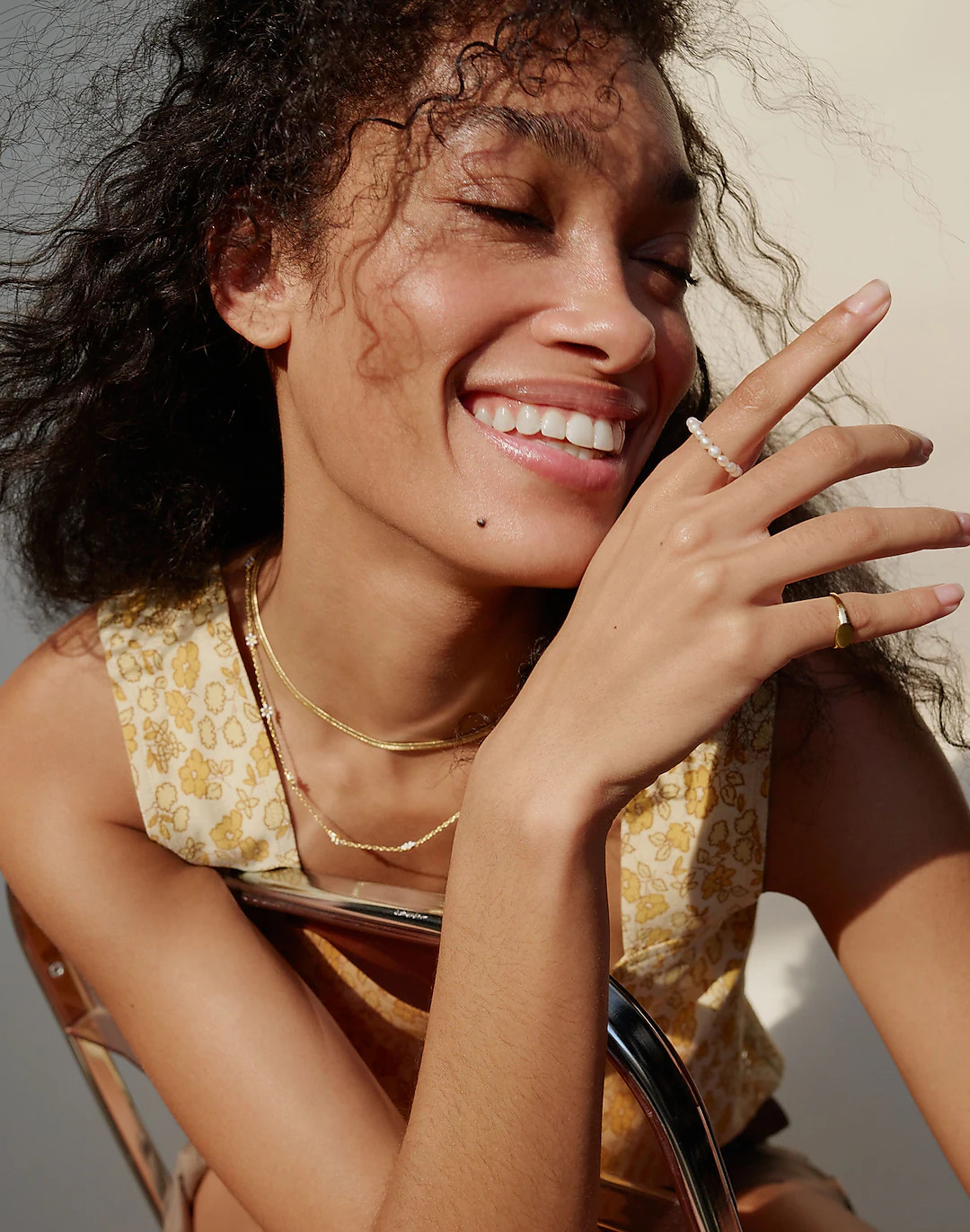 Pearl Beaded Ring | Madewell