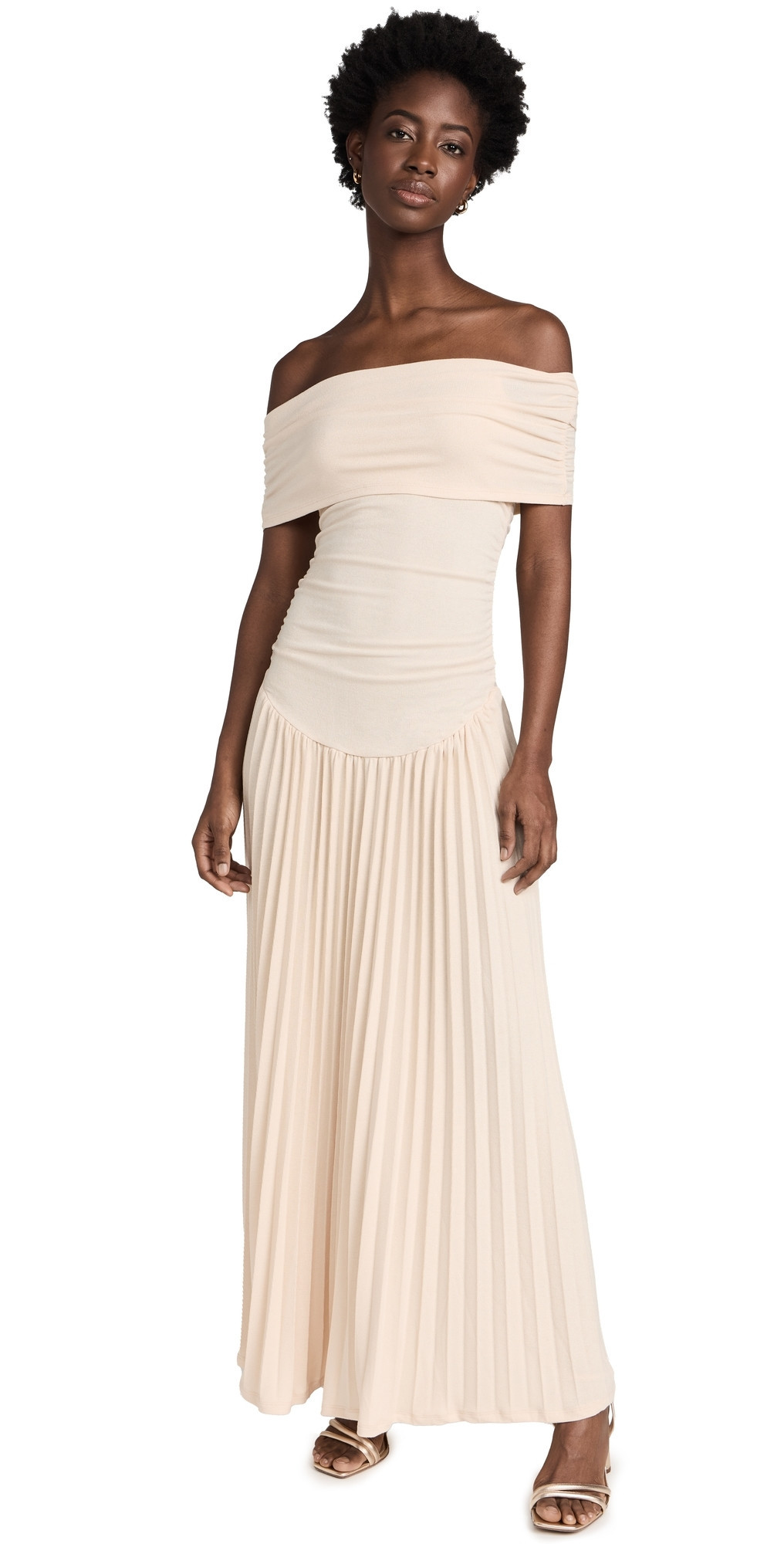 Lioness Field of Dreams Maxi Dress Oatmeal S | Shopbop