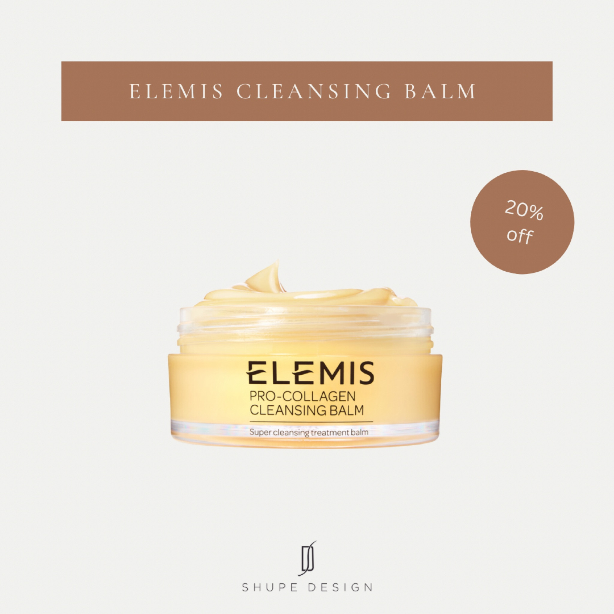 This is the exact cleansing balm I use on my face every night. It removes my makeup and cleanses. I don’t use anything else. A favorite, for sure!

Makeup remover | cleanser | Elemis | balm | cleansing balm | Sale | LTK Fall Sale 

#LTKSale #LTKfindsunder100 #LTKbeauty