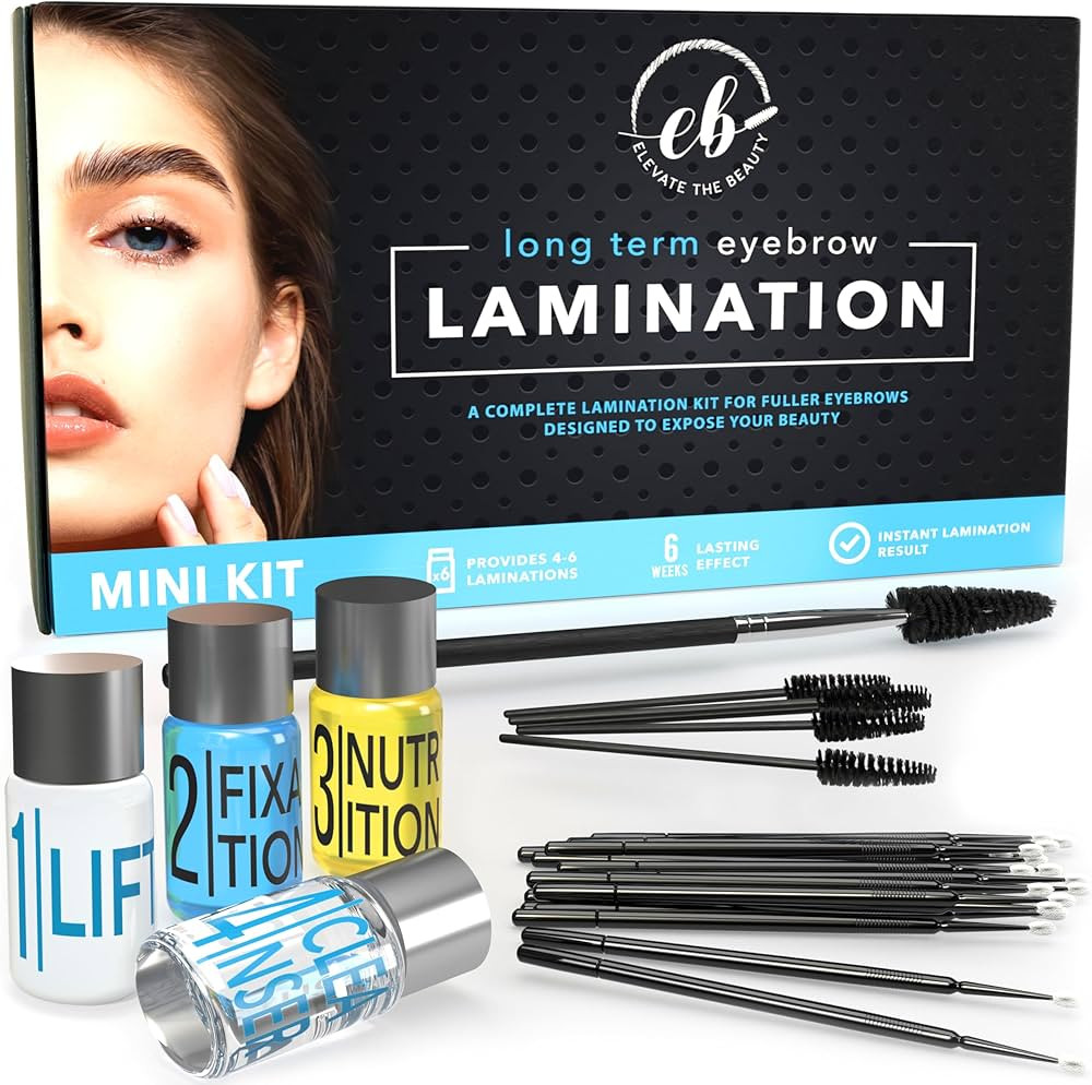 Elevate The Beauty Brow Lamination Kit | At Home DIY Eyebrow Lamination Kit For Instant Brow Lift... | Amazon (US)
