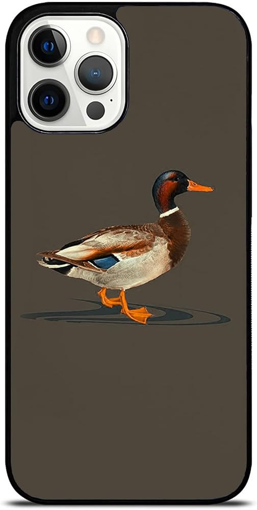 Mallard Drake Duck Hunting Bird Watcher Gift by Black Fly Case - Compatible with iPhone 13 - Dura... | Amazon (US)