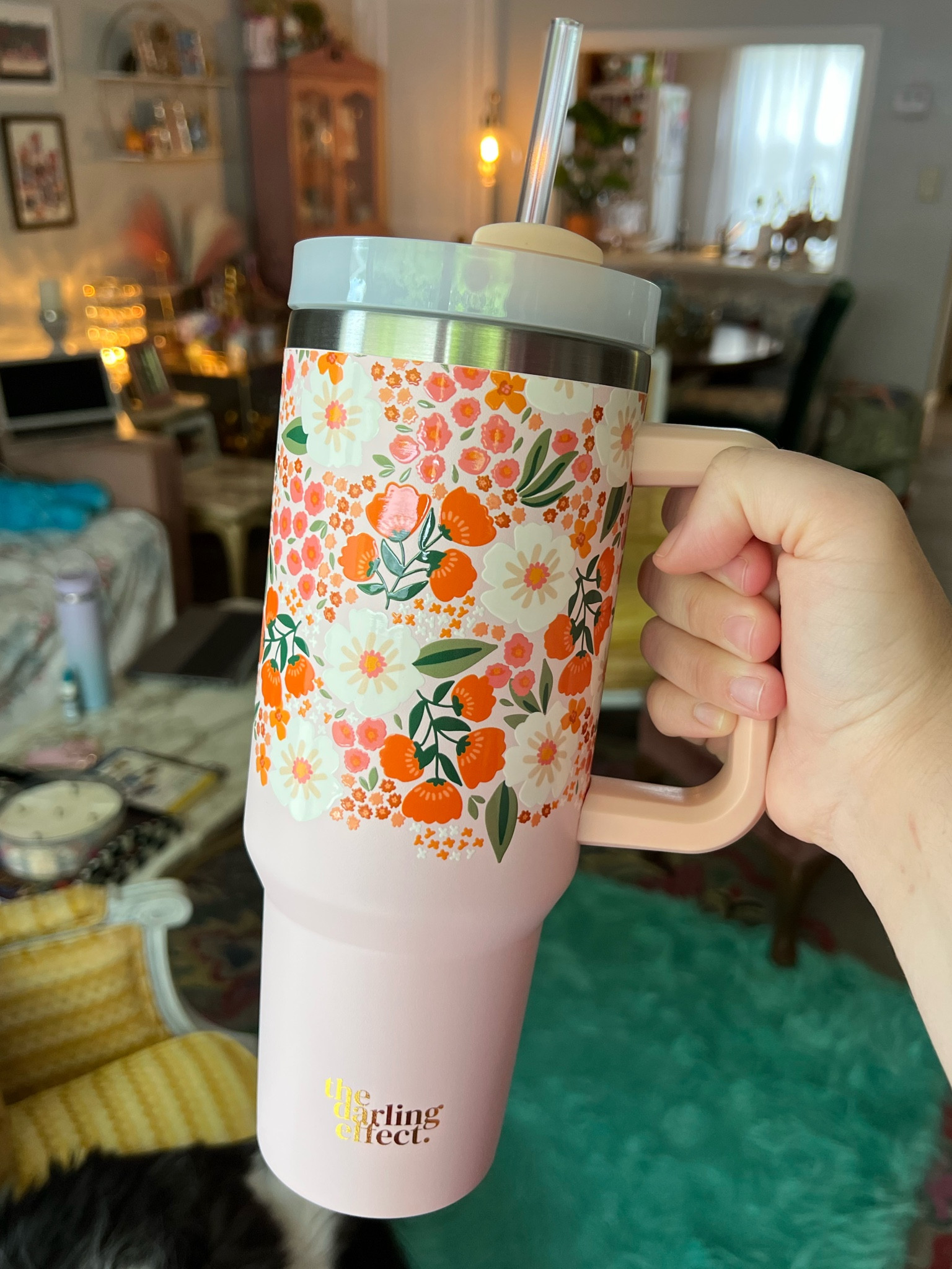 Super pretty floral print tumbler 🌸 40 Oz. Tumbler with handle, 40 Oz. floral print tumbler 

#LTKFind #LTKhome #LTKunder50