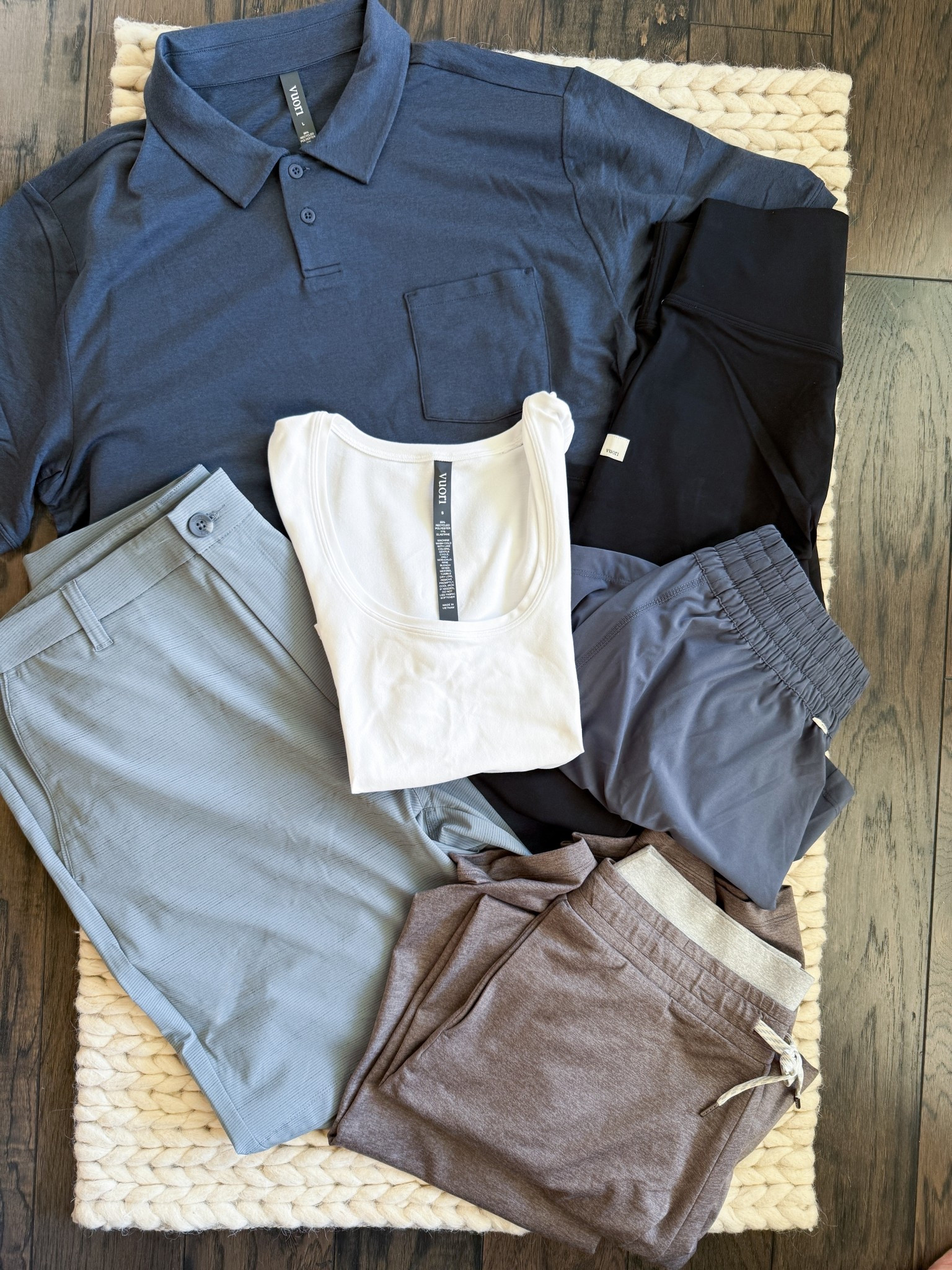 Neutral Vuori haul — I picked up a few summer staples for me for upcoming travel. I love these lightweight tanks, comfy flowing shorts, the softest joggers, & leggings. I grabbed a couple things for my husband for Father’s Day too. Vuori is that brand we both live in year-round, but especially in the summer when you want to feel put together without trying too hard.

Size S in all of my items 
34 W shorts & L polo shirt for him 

vuori clothing haul – neutral summer basics – vuori womens outfit – vuori menswear – vuori for husband – fathers day gift ideas – comfy activewear – vuori joggers – vuori tanks and shorts – loungewear that looks good – summer capsule wardrobe – matching vuori sets – mens vuori gifts – everyday vuori favorites – athleisure – casual summer outfits
 

#LTKGiftGuide #LTKSummerEdit #LTKActive