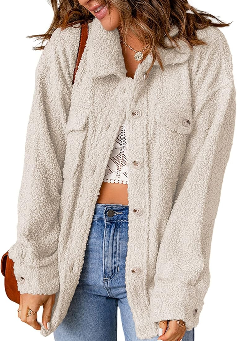 Sherpa Fleece Jacket Coat | Amazon (US)