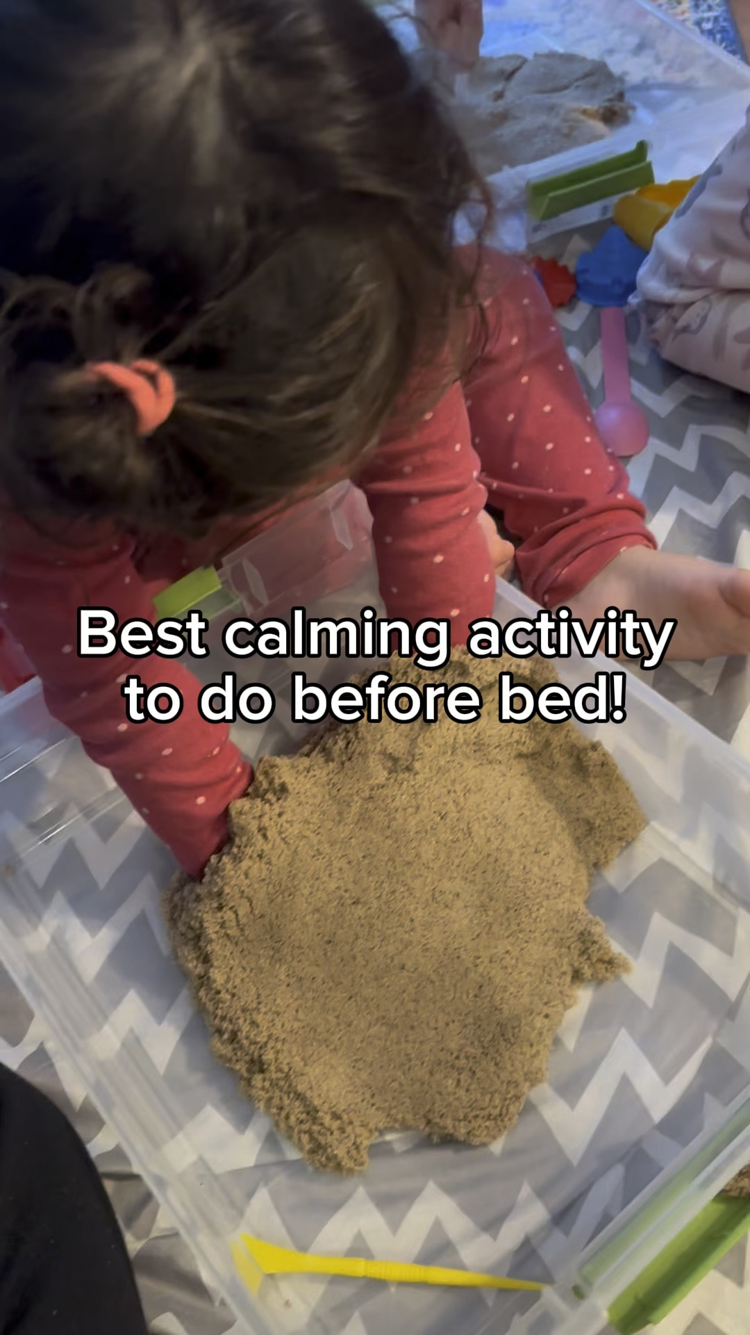 We love kinetic sand as a calming activity before bed. 

#LTKFamily #LTKKids