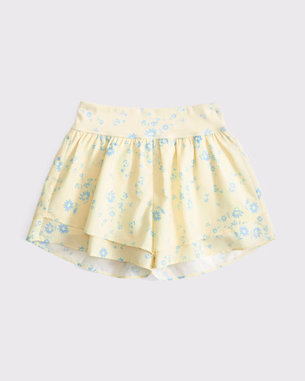 ypb ruffle shorts | Abercrombie & Fitch (US)