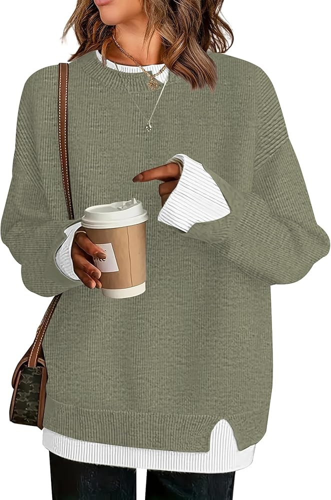 ETCYY Womens Sweaters School Teacher Outfits Fall Clothes Cowboy Chic Knit Cozy Fall Fashion 2025... | Amazon (US)