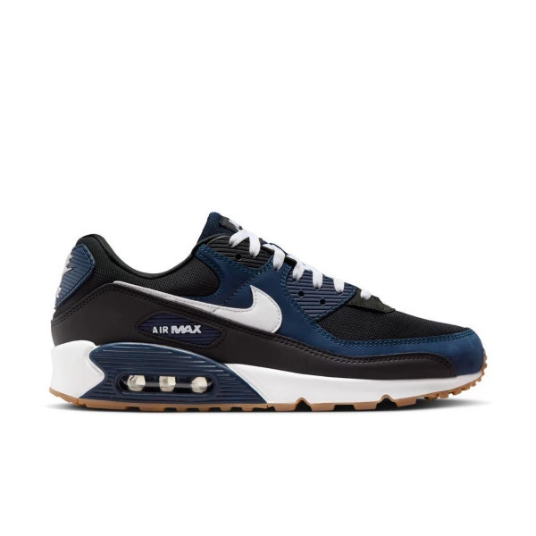 Men's Nike Air Max 90 Shoes 13 Midnight Navy/White/Black/Gum Med Brown | Scheels