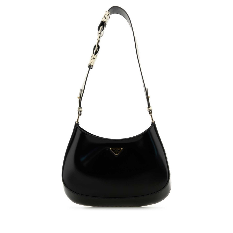 Prada Black Leather Cleo Shoulder Bag | Jomashop.com & JomaDeals.com