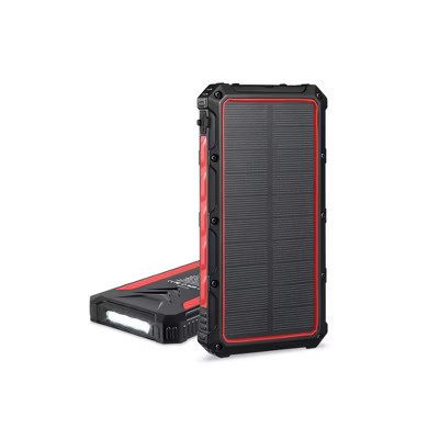 HOM Solar Power Bank for Apple iPhone and Android - Dual USB and Wireless Outputs - Charge Up to 3 Devices Simultaneously (16000mAh) | Target