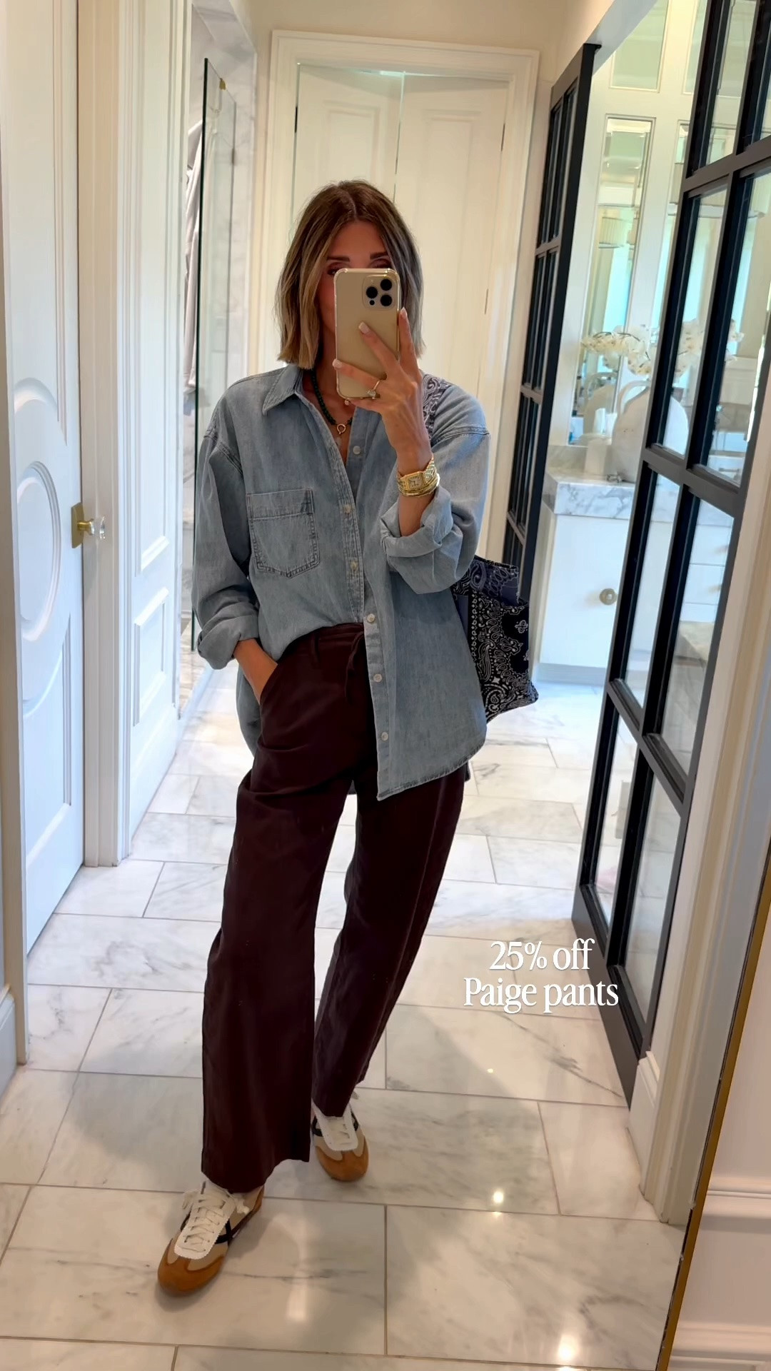 Another way to style these Paige pants for fall! I’m wearing size small in the shirt and size 25 in the pants, fits TTS. They’re on sale for 25% off!

#LTKootd #LTKSeasonal