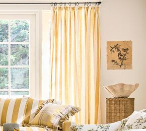 Light-Weight Cabana Stripe Curtain | GreenRow