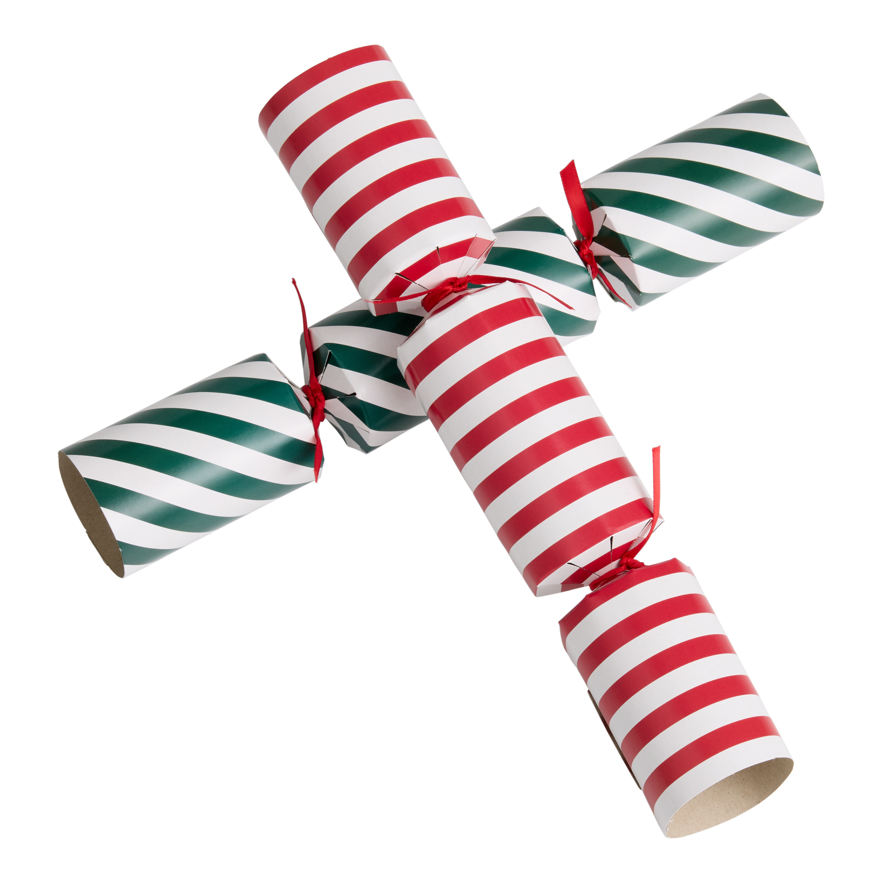Large Striped Who Am I Game Christmas Crackers 6 Count | World Market