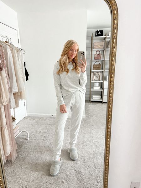Cozy neutral look for a loungewear day. This set from Target is now 20% off and going fast so grab it while you can! 

#LTKSeasonal #LTKunder50 #LTKHoliday