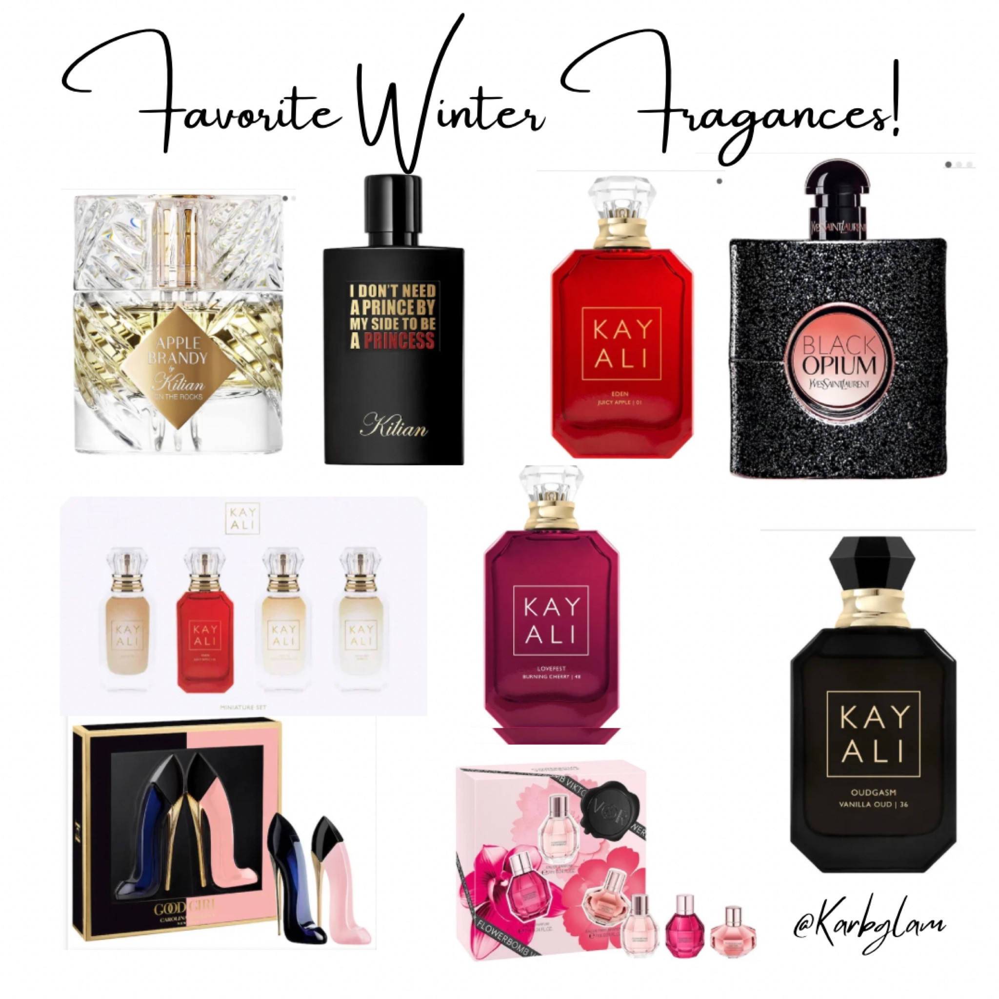 This is my Favorite perfumes for the season! I really love them! 💖
#perfumefavorites #perfume 

#LTKHolidaySale #LTKHoliday #LTKGiftGuide