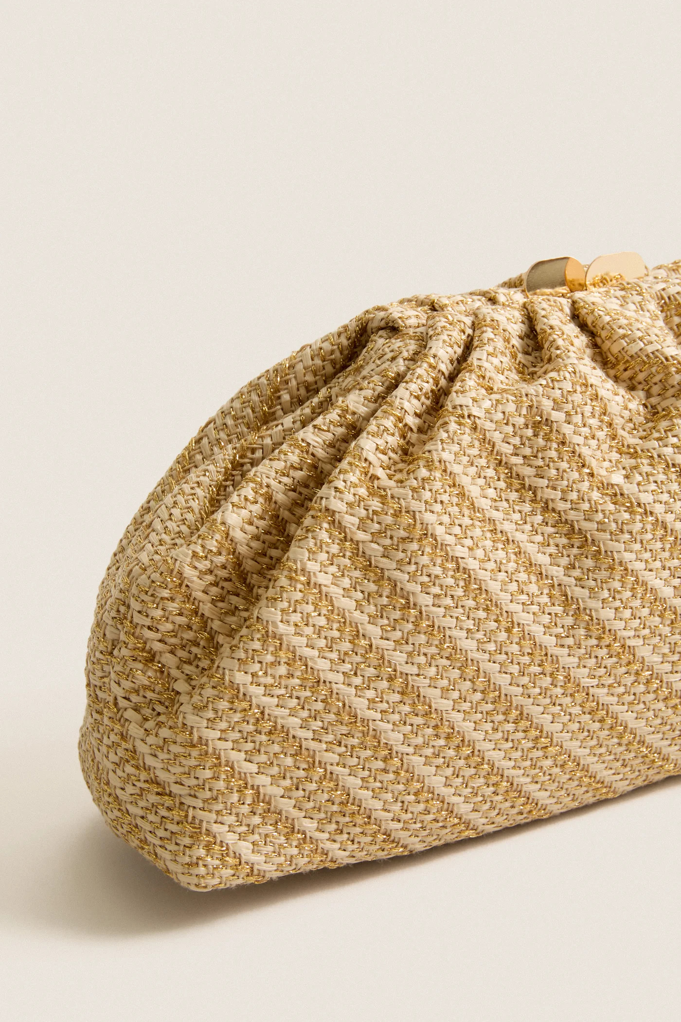 Natural Gold Brisa Clutch | Tuckernuck (US)