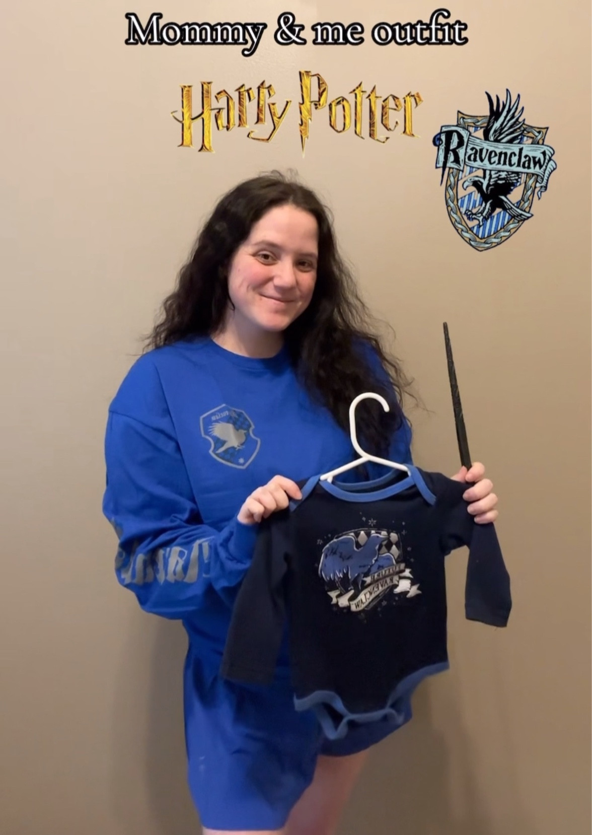 Mommy and me outfit Harry Potter ravenclaw 🐦‍⬛

#LTKkids #LTKbaby #LTKfamily