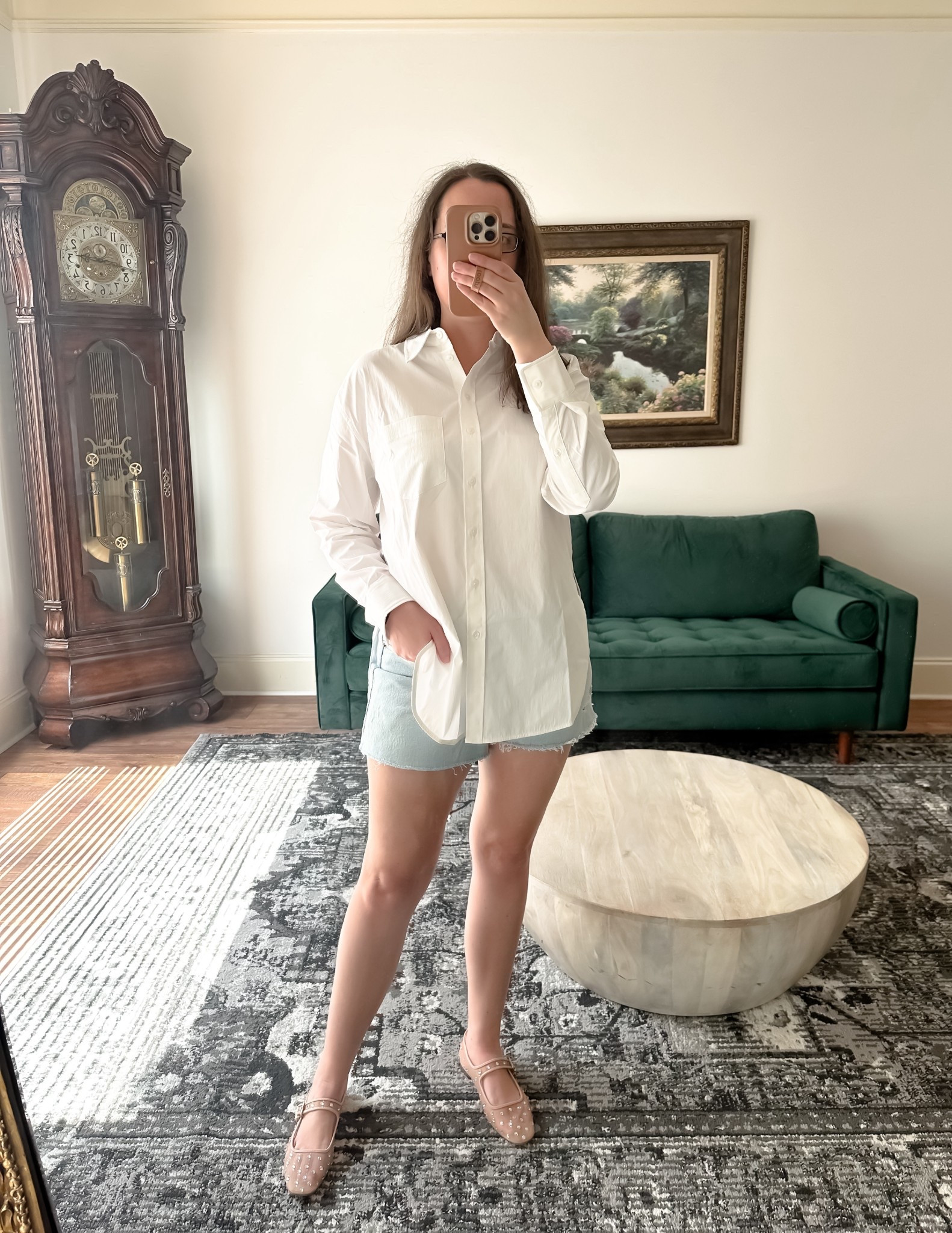 The BEST white button down shirt! It doesn’t wrinkle and it a closet staple I’ll have forever! 

#LTKootd #LTKgrwm #LTKdayinmylife
