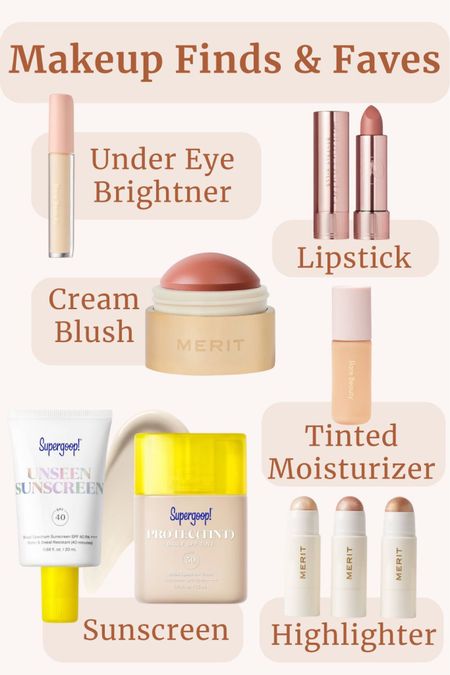 Sharing Makeup Finds and Faves for Mom on the go or just your Day To Day makeup. These makeup finds are light and feel great to wear on a daily routine. Hope you will find a makeup fave, too! | Makeup Faves | Makeup Favorites | Mom Makeup | Daily Makeup | On The Go Makeup | Light Makeup | Supergoop Sunscreen | 

#LTKstyletip #LTKbeauty #LTKxSephora
