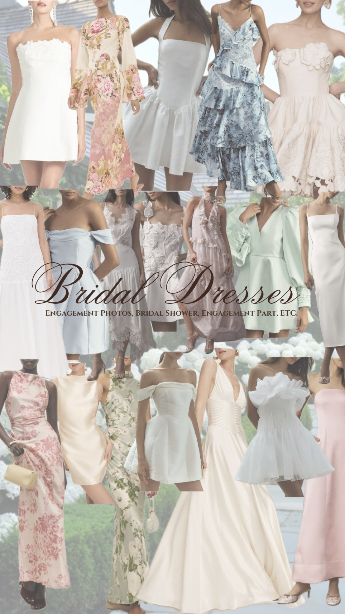 Love all of these for all things bridal!! 🤍🤍