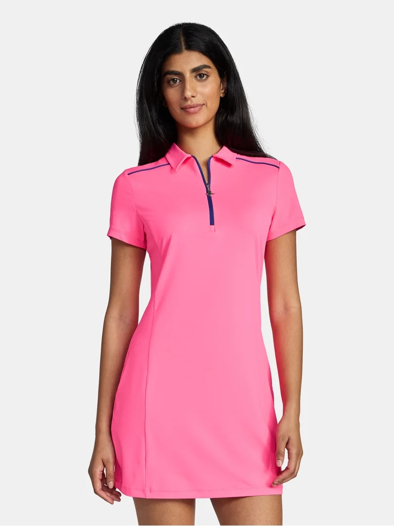 Birdie Bound Women's Active Polo Dress with UPF30+, 2-Piece, Sizes XS-2XL | Walmart (US)
