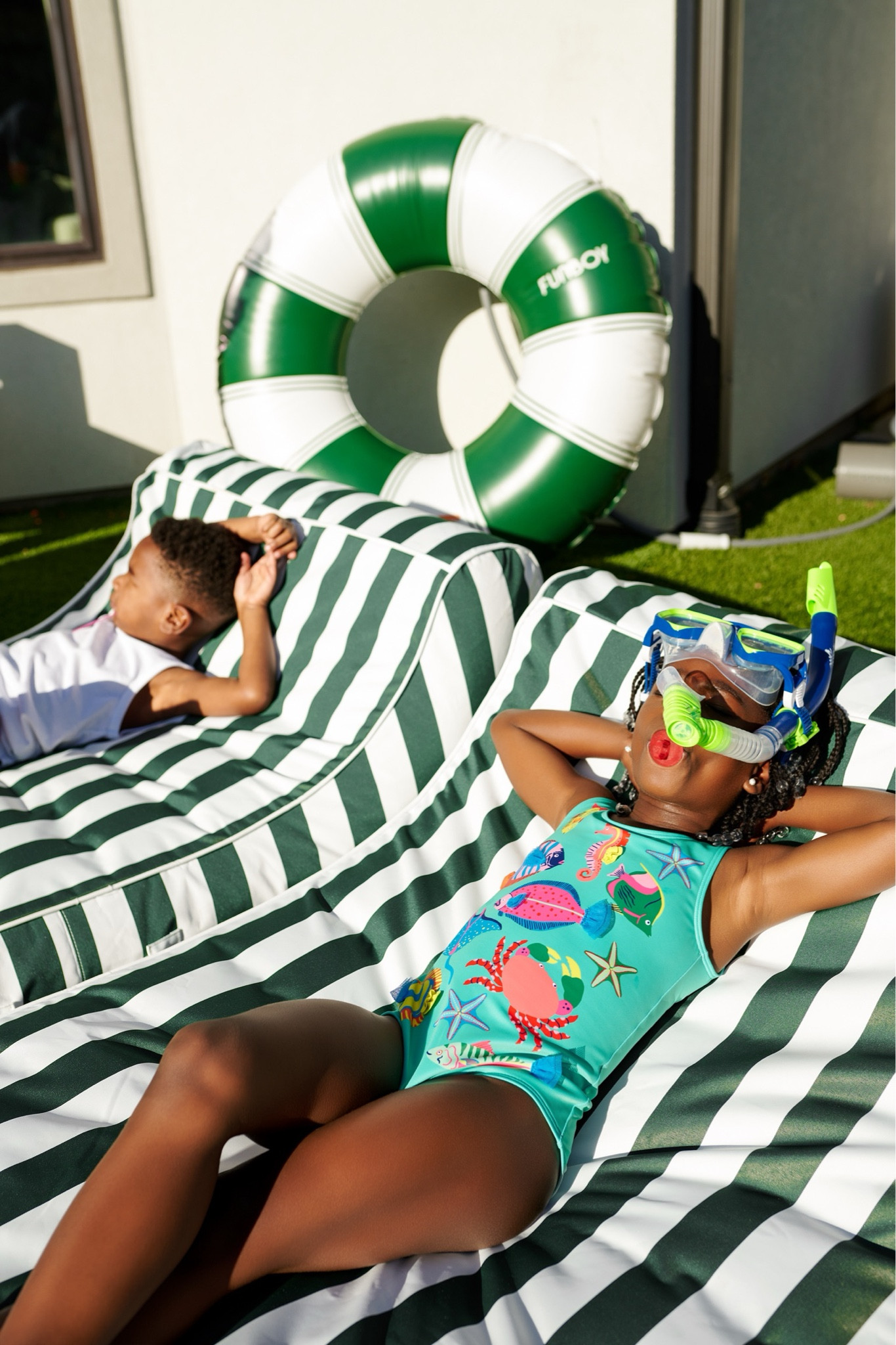 Added some Funboy loungers and pool toys to the backyard! 

#LTKHome #LTKSwim #LTKKids