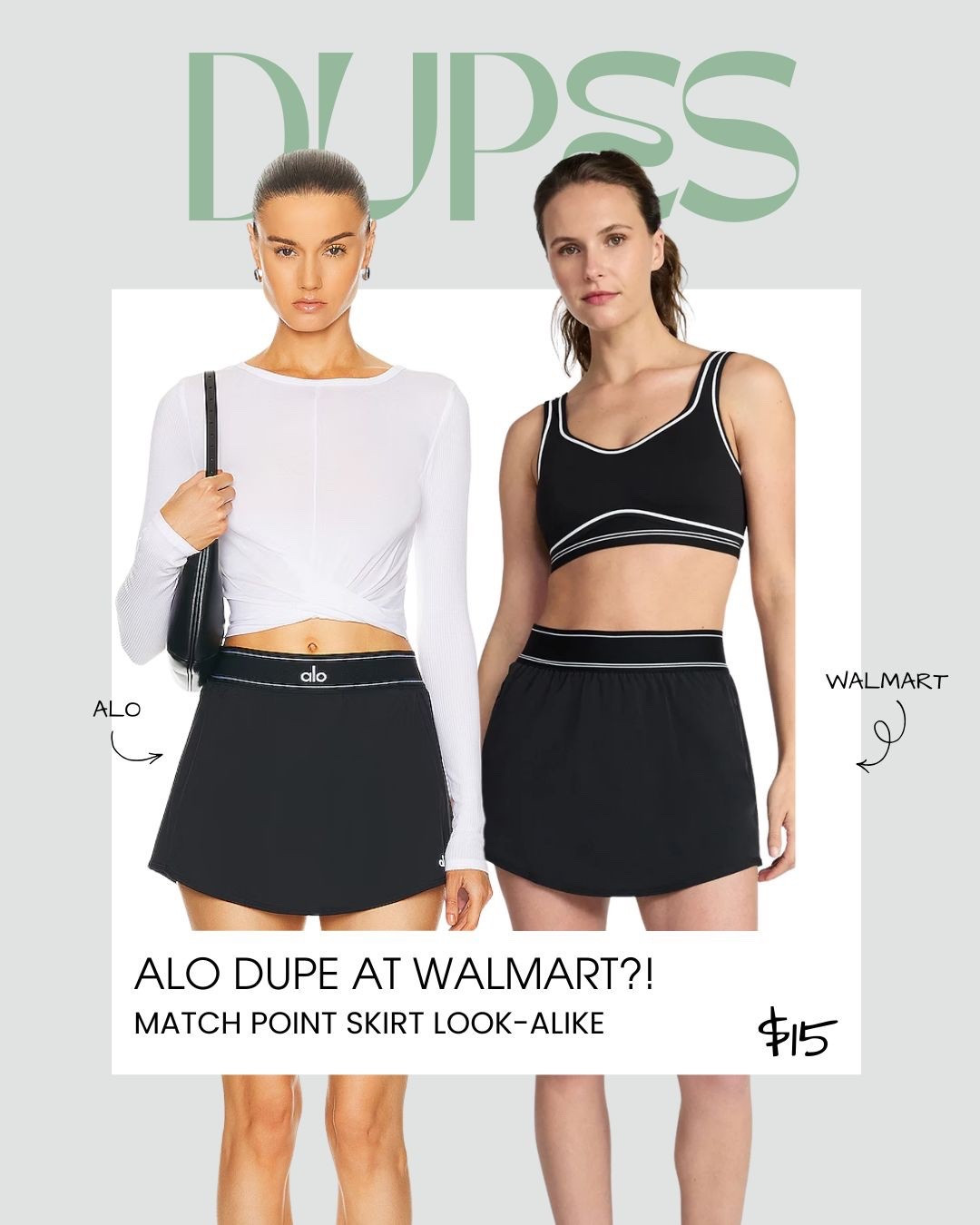 Dupe alert 🚨 Alo vibes, Walmart price — only $15! Run, don’t walk. #Walmart

#LTKSaleAlert #LTKActive #LTKU
